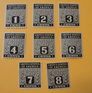 US Postal Note Stamps – MNH