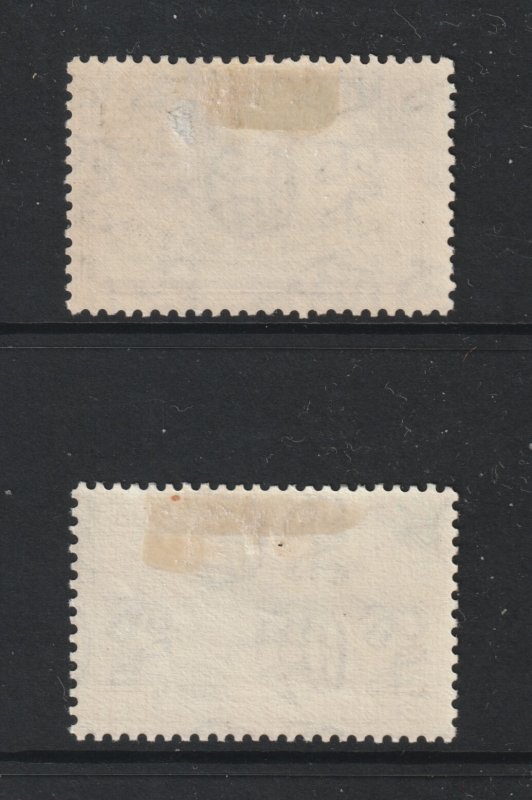 British Honduras a MH KGVI 25 & 50c