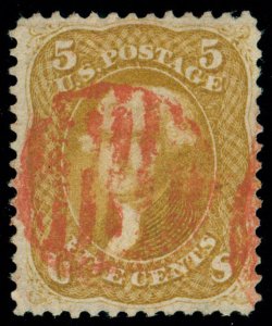 momen: US Stamps #67 USED PSE CERT XF