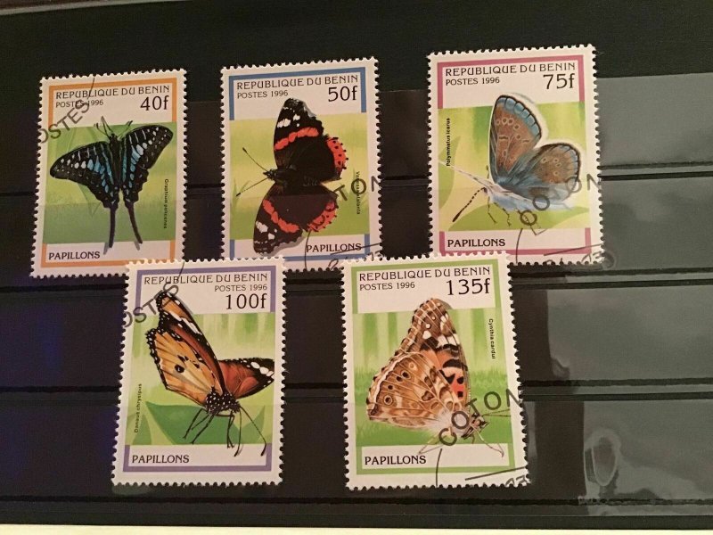 Rep du Benin Butterflies stamps R21936 