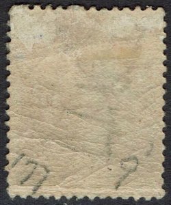 GREAT BRITAIN 1864 QV 1D RED PLATE 177