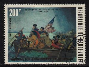 Burkina Faso C209 Washington crossing Delaware 1975