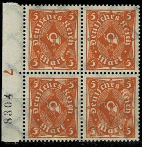Germany, Sc.#188 MNH,  3 sheet counters. You are bidding one of the pictured.