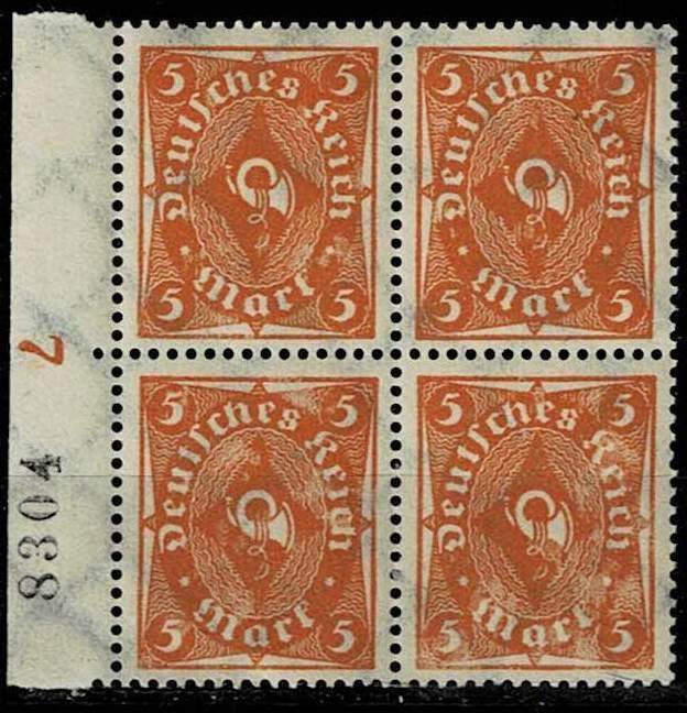 Germany, Sc.#188 MNH,  3 sheet counters. You are bidding one of the pictured.