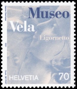 Switzerland 2001 Sc 1098 Vela Museum Ligornetto