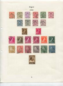 STAMP STATION PERTH Belgium # Various Selection of 90 Stamps1884-1936 Mint /Used