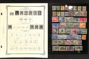 Cyprus Stamp Collection on 18 Scott Specialty Pages, 1880-1966 (BH)