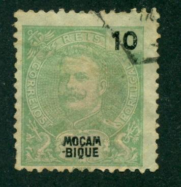 Mozambique 1898 # 51 U SCV(2014)=$0.25