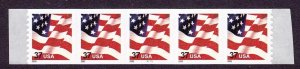 PNC5 37c Flag B1111 (03) US 3633A MNH F-VF 100's