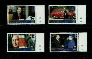 Falkland Islands: 2013, Sir Rex Hunt Commemoration, MNH set