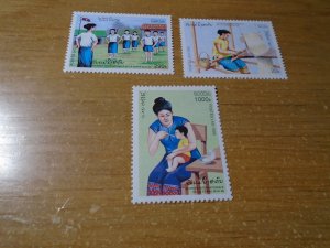 Laos  #  1265-67   MNH