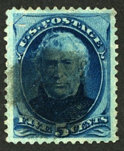 U.S. #185 USED CREASES THIN