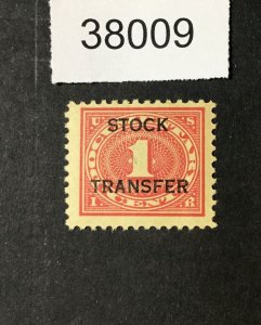 MOMEN: US STAMPS  #RD1 MINT OG NH  LOT #38009