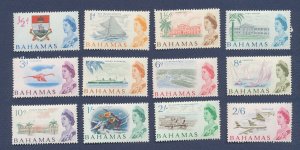 BAHAMAS - Scott 204-215 - MNH -QEII - 1965