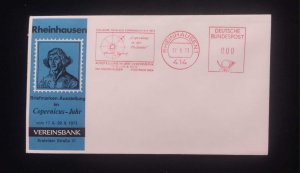 O) 1973 GERMANY, NICOLAUS COPERNICUS, HELIOCCENTRIC MODEL, EXHIBITION IN THE VE