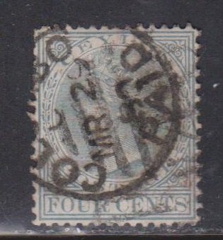 CEYLON Scott # 78 Used - Queen Victoria