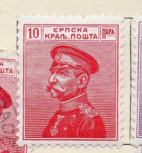 Serbia 1911 Early Issue Fine Mint Hinged 10pa. 265411