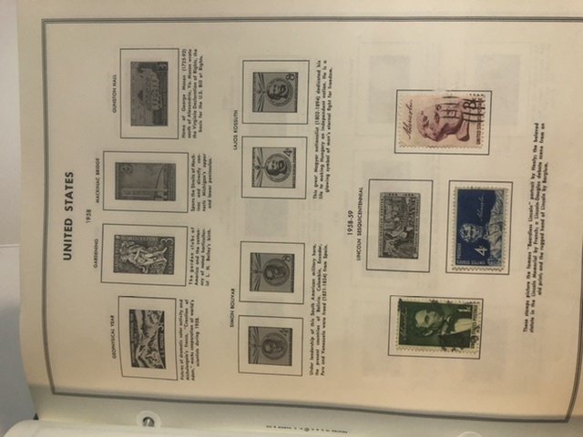 United States Liberty’s Stamp Album 1947-1983