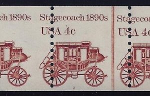1898A - Misperf Error / EFO PNC5 #2 Stagecoach Mint NH