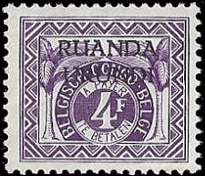 RUANDA-URUNDI   #J18 MNH (1)