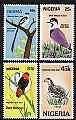 NIGERIA  - 1984 - Rare Birds - Perf 4v Set - Mint Never Hinged