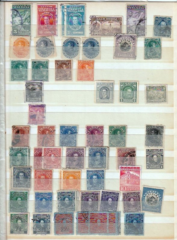 Venezuela Uruguay C.Rica OLD/Mid M&U Collection(Apx 280 Items) (Goy 3123