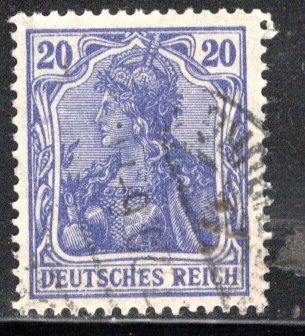 Germany Reich Scott # 84, used, experts h/s, Mi # 87 IId