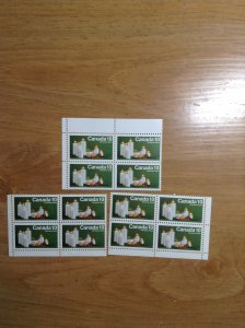 Canada  #  608p  MNH  Blank  UL  W2B