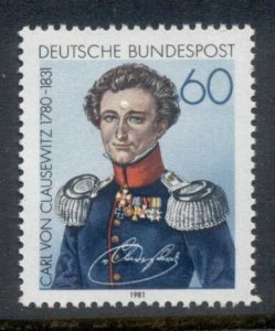 Germany 1981 Karl von Clausewitz MUH