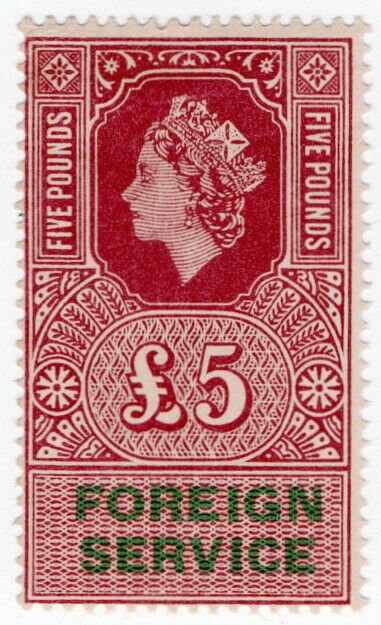 (I.B) Elizabeth II Revenue : Foreign Service £5