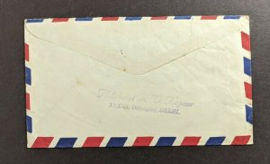 1957 India Airmail Cover to Tampa FL USA