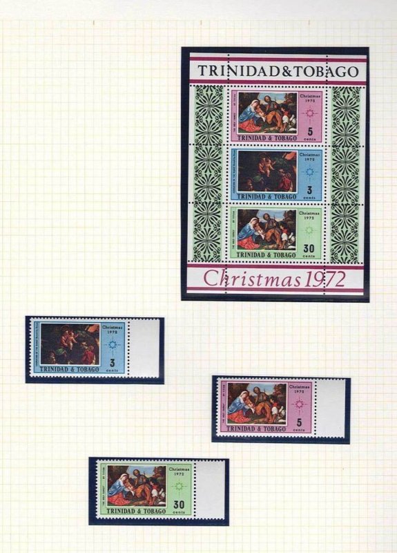 TRINIDAD AND TOBAGO MNH mini sheets sport butterflies (Apx 60+ stamps) TK1554 