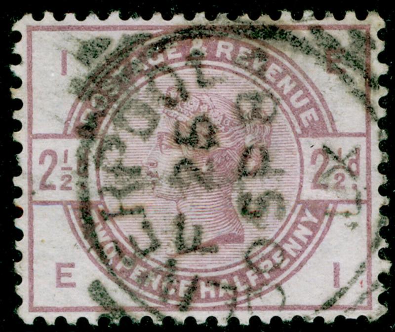 SG190, 2½d lilac, USED. Cat £20. EI