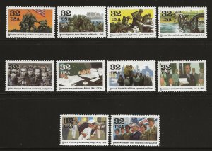 UNITED STATES SC# 2981 a-j SET/10  VF/MNH