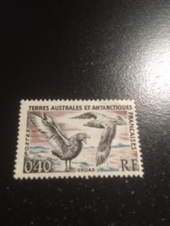 french southern & antarctic sc 13 MH bird