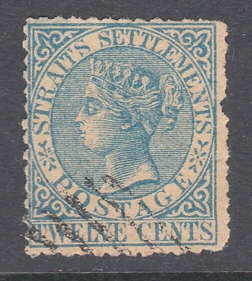 MALAYA STRAITS SETTLEMENTS  An old forgery of a classic stamp...............C940