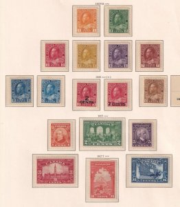 CANADA MNH/MLH/MH USED COLLECTION ON 16 PAGES THAT WILL BE SENT HUGE CAT VALUE