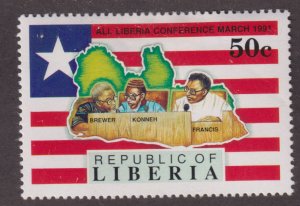 Liberia 1150 National Unity 1991