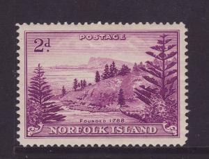 1947 Norfolk Is 2d Mint