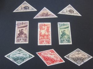 Tannu Tuva 1936 Sc C10-18 set FU