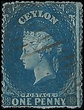 CEYLON   #17 USED (3)