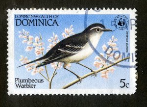 DOMINICA 827 USED SCV $3.00 BIN $1.35