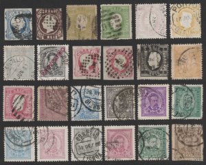 PORTUGAL - INTERESTING GROUP OF 24 USED STAMPS