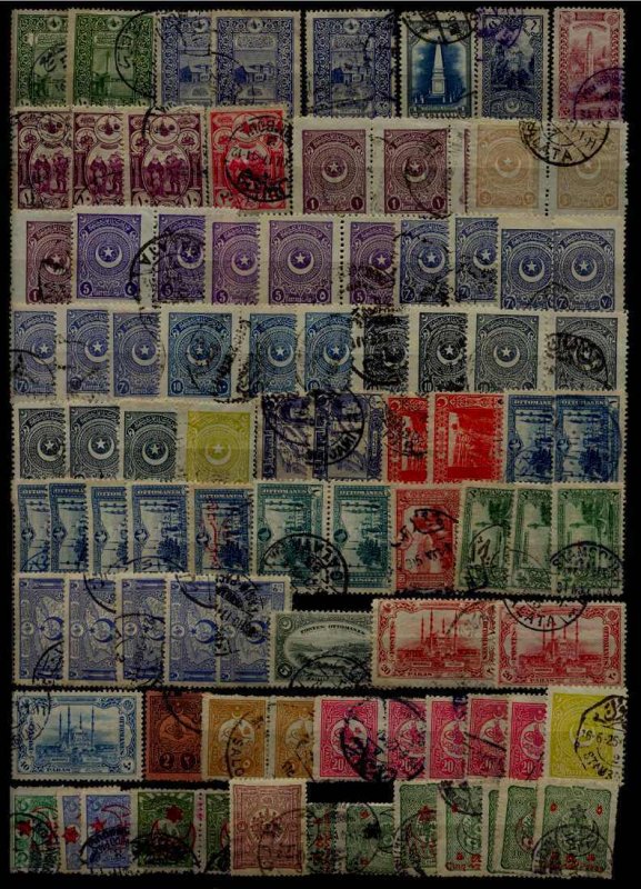 Turkey 89 used/mint values pre-1940
