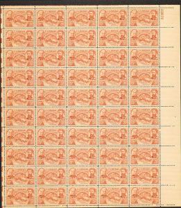 US #964 Mint Sheet Oregon Territory 