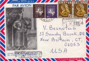 Lithuania, Airmail