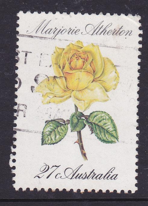 Australia -#826 -1982 -Roses Marjorie Atherton27c used