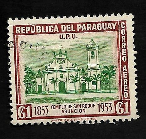 Paraguay 1954 - U - Scott #C208