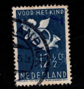 Netherlands Scott B93 Used 1936 Cherub semi-postal