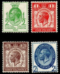 SG434-437, low value SET, M MINT. Cat £15.